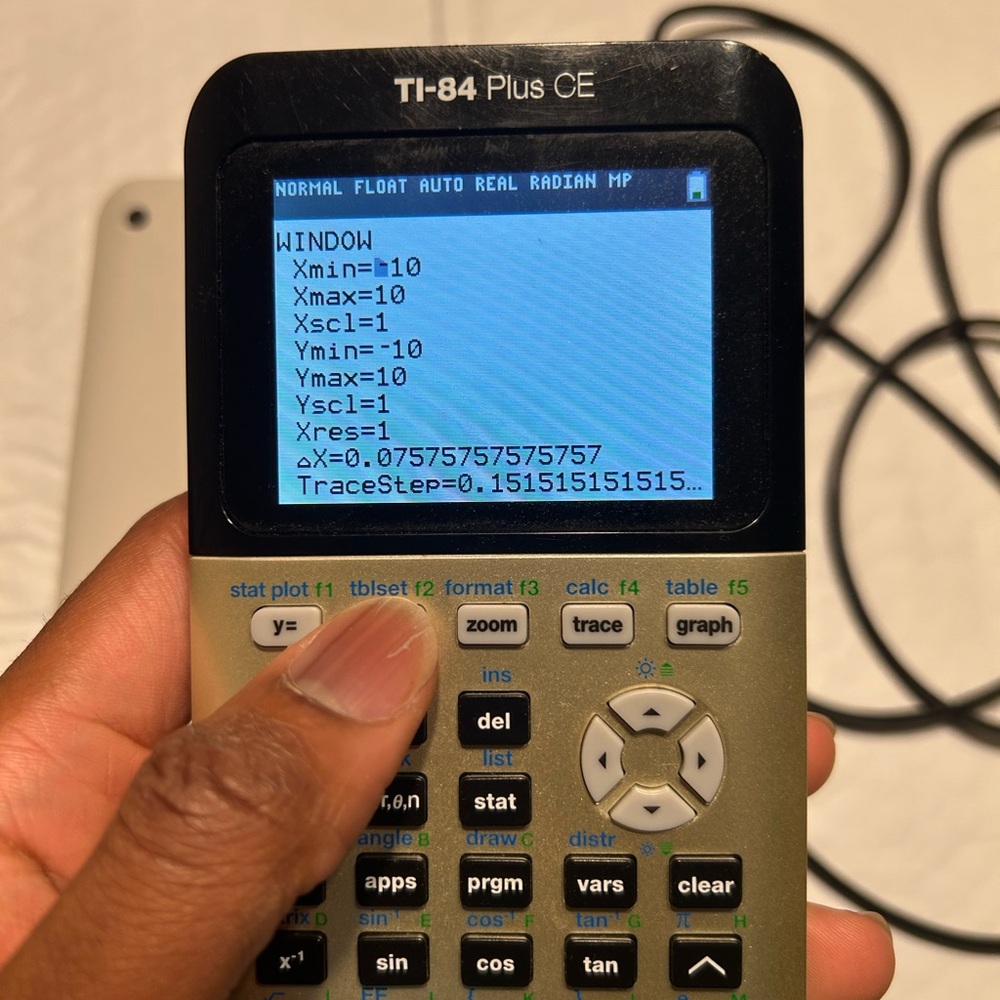 Texas Instruments TI-84 Plus CE Graphing Calculator Tested WITH Case Cable Gold - Picture 4 of 11